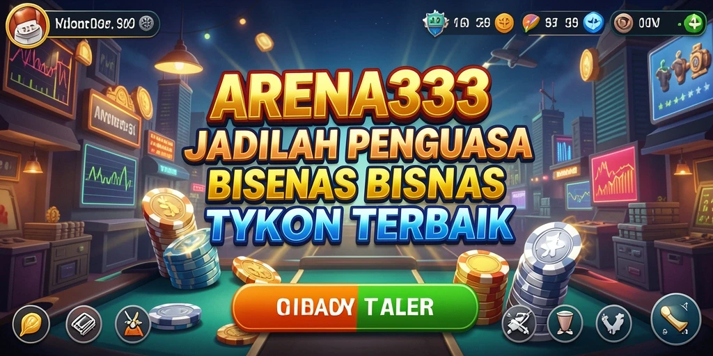 Screenshot gameplay Tycoon yang menampilkan strategi pengelolaan bisnis.