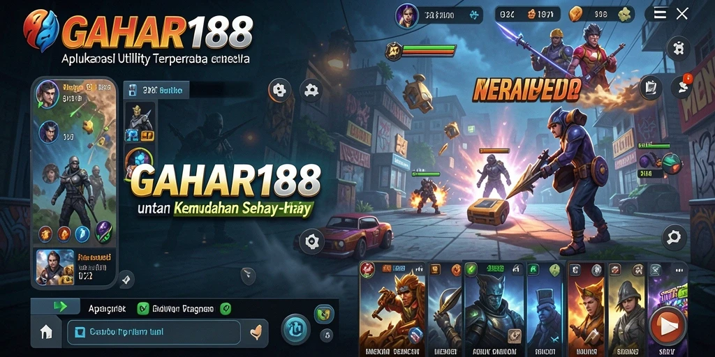 Tampilan antarmuka GAHAR188 yang menarik dan mudah dinavigasi.