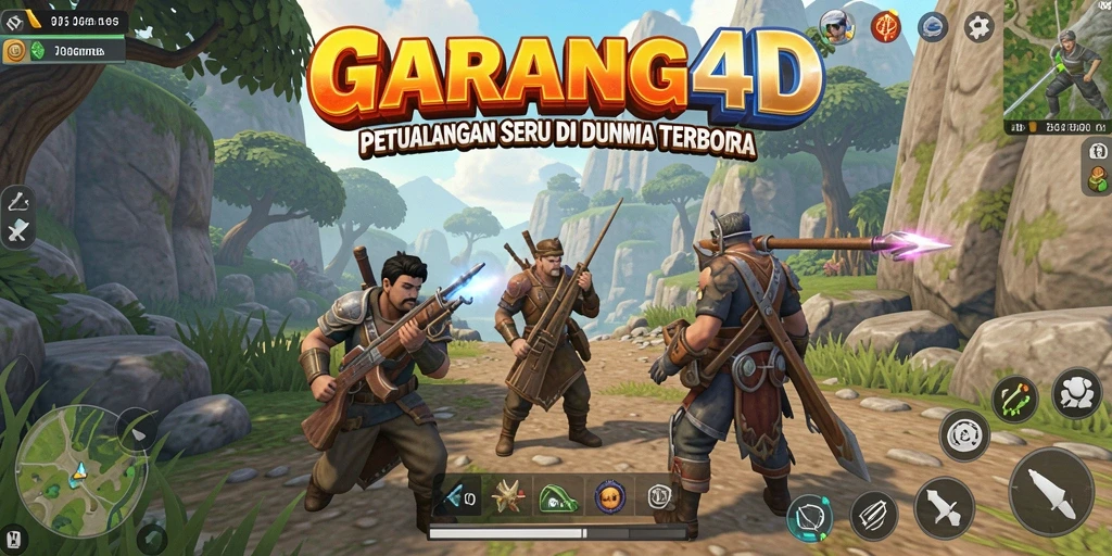 Gameplay GARANG4D yang menampilkan dunia terbuka yang dinamis dan penuh petualangan.
