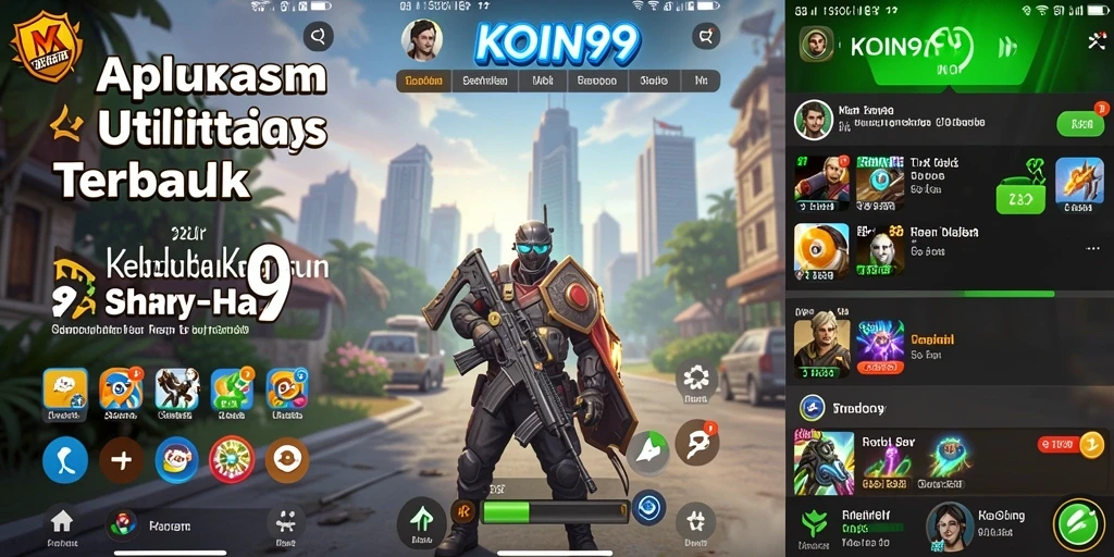 Screenshot KOIN99 menampilkan tampilan antarmuka yang bersih dan mudah digunakan.