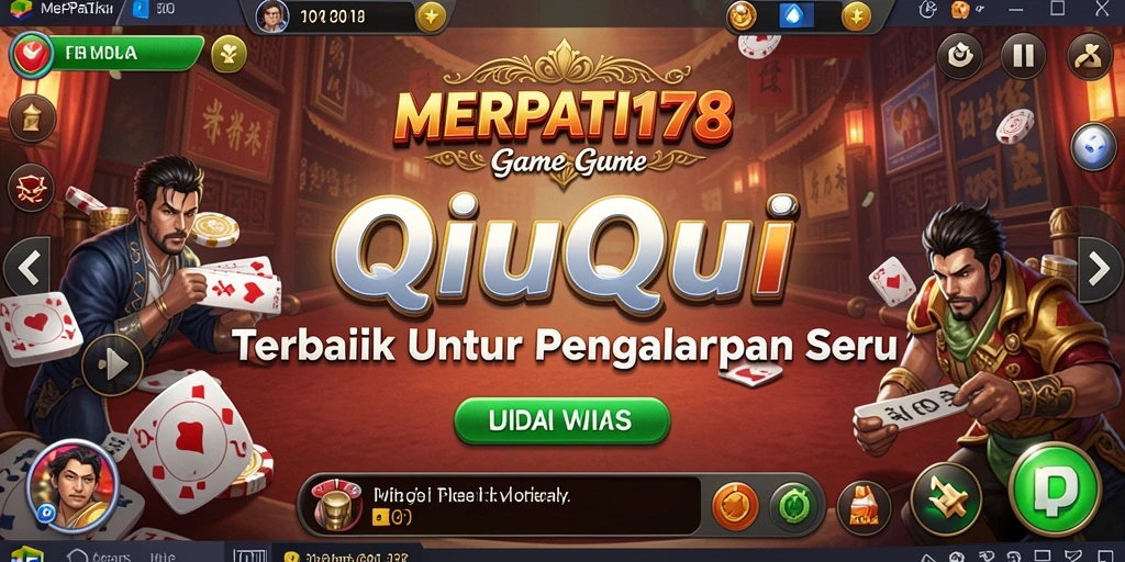 Tampilan gameplay QiuQiu yang menarik di MERPATI178.