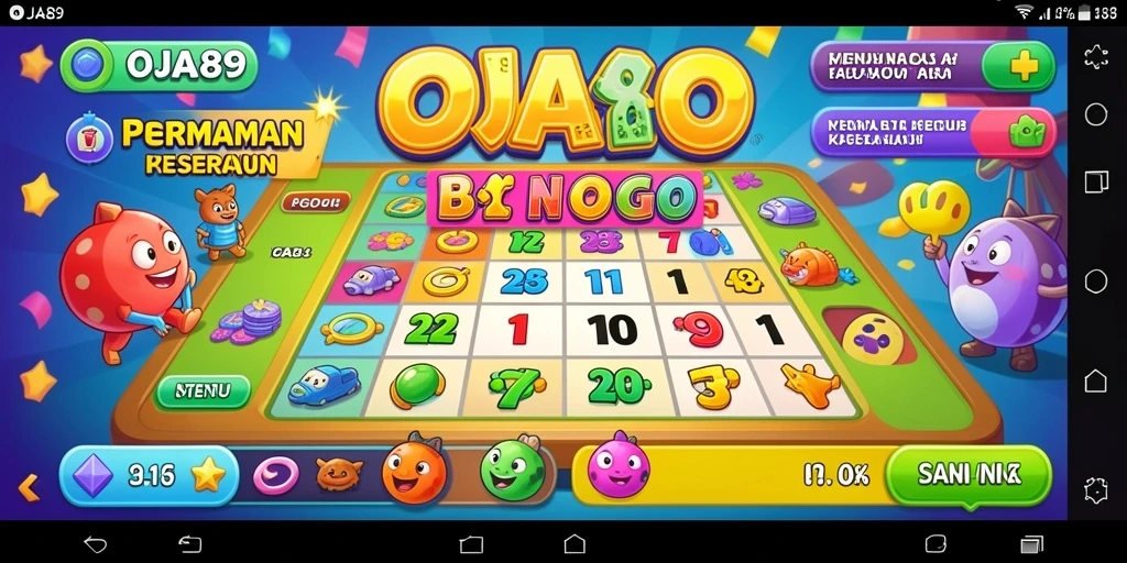 Tampilan menarik dari gameplay Bingo OJA89 yang seru.