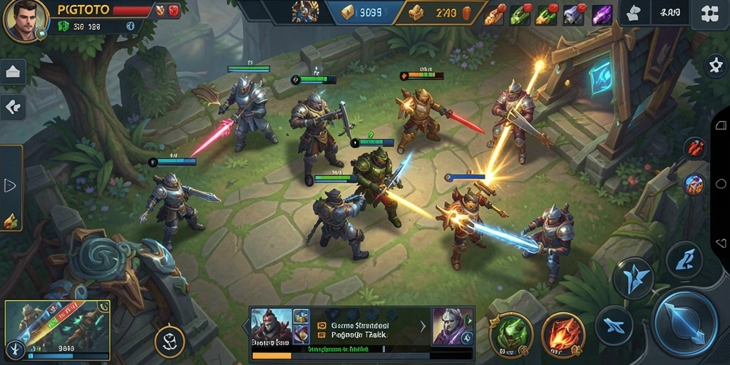 Tampilan gameplay PGTOTO yang mendebarkan dan strategis.