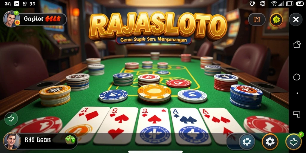 Tampilan menarik dari gameplay RAJASLOTO yang mengasyikkan.