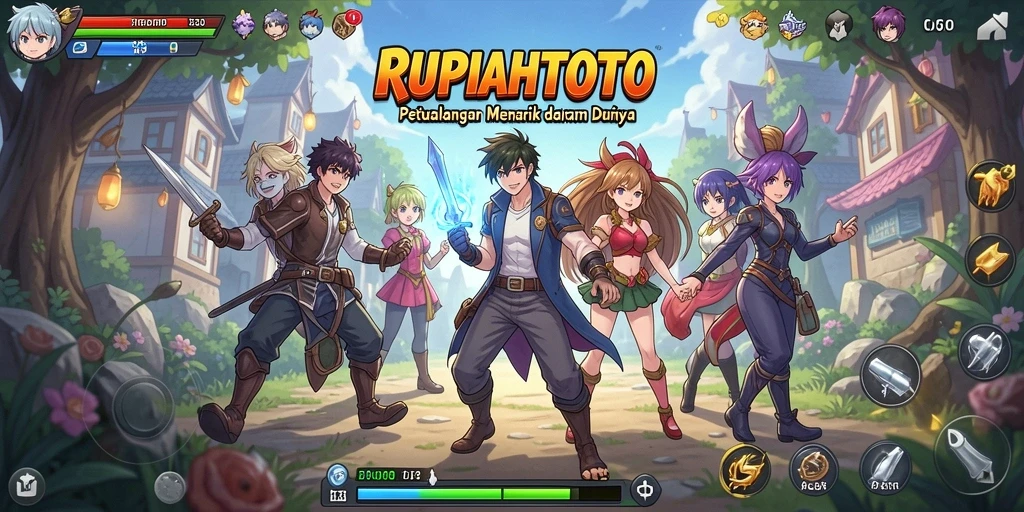 Tampilan menarik dari gameplay RUPIAHTOTO di dunia Anime.