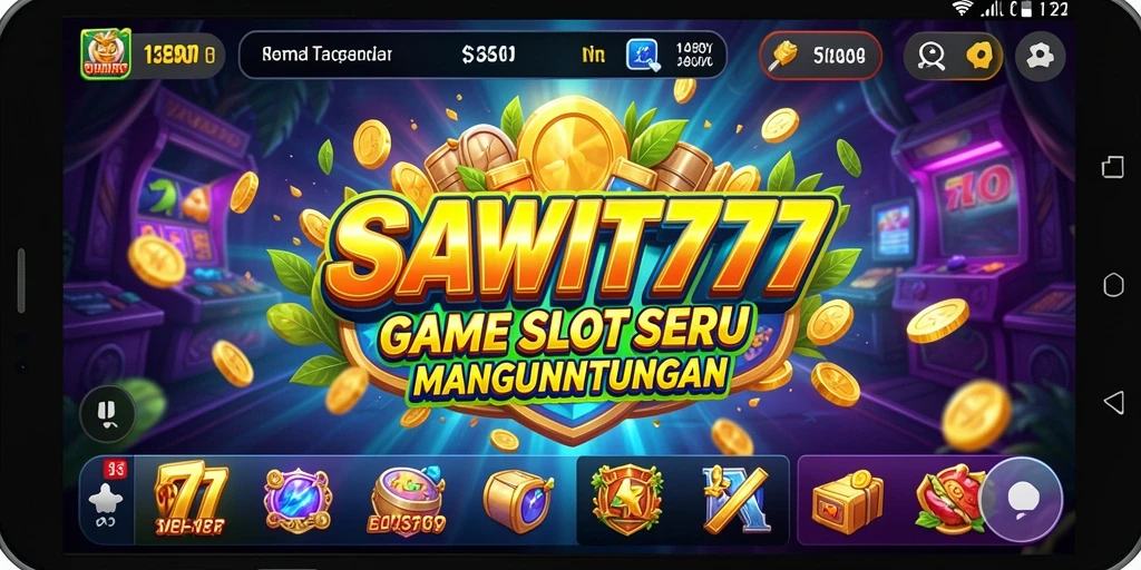 Gameplay SAWIT777 dengan grafis yang menarik dan fitur slot yang seru.