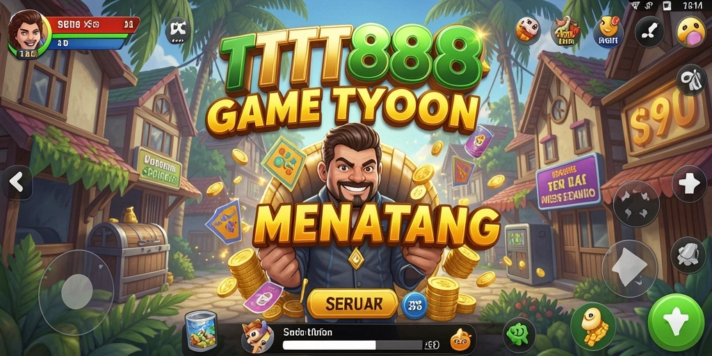 Tampilan gameplay TTT888 yang menakjubkan dan interaktif.
