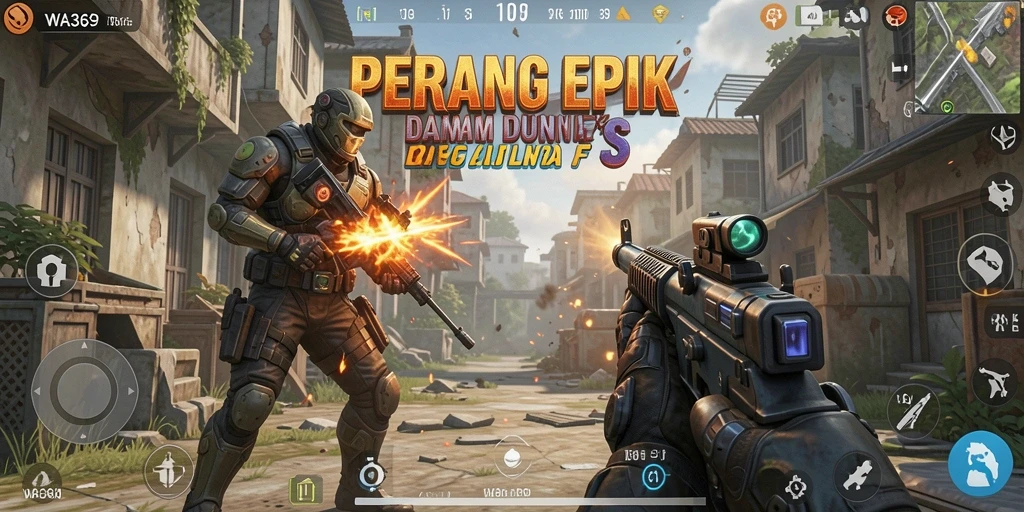 Gameplay menegangkan di WA369 dengan aksi FPS intens.